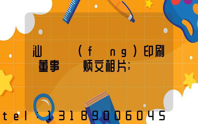 汕頭東風(fēng)印刷廠董事長黃炳文相片