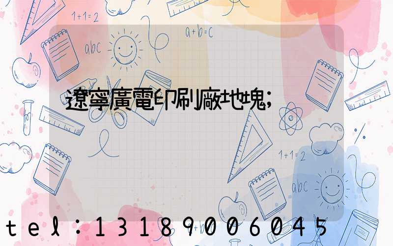 遼寧廣電印刷廠地塊